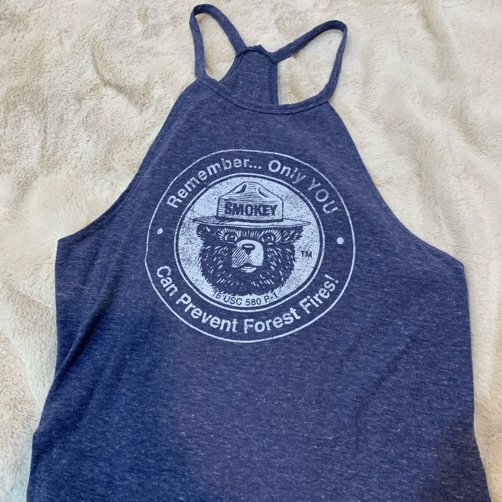 Smokey bear tank top.